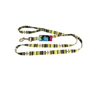 Play‎ On Dog Leash XS/S Multicolor Geometric Tribal Boho Print 4ft x 5/8in
